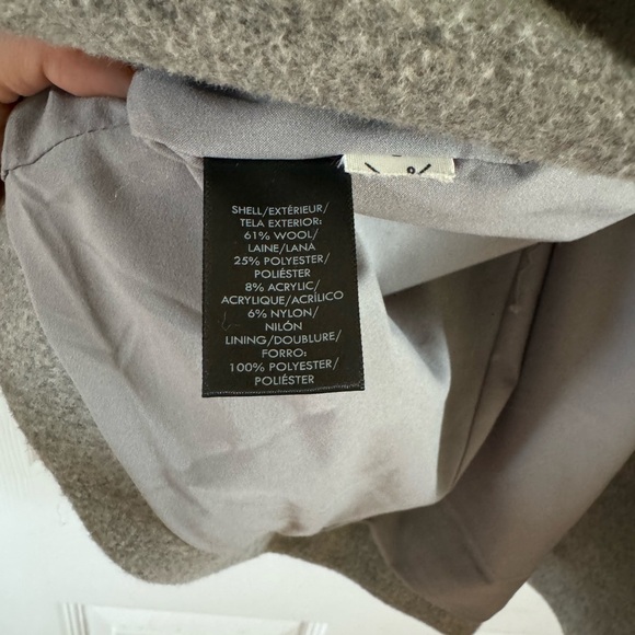 Ann Taylor Wool Blend Wrap Coat - XS - Picture 4 of 5